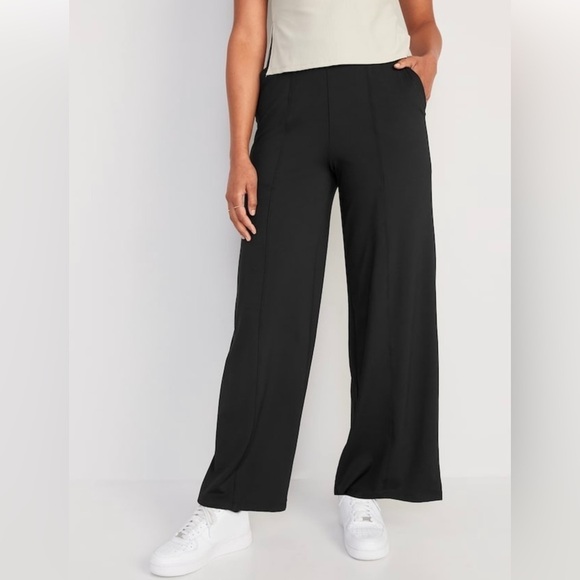 NWT! Women’s Black High-Waisted PowerSoft Wide-Leg Pants - Multiple ♥️ - Picture 1 of 8